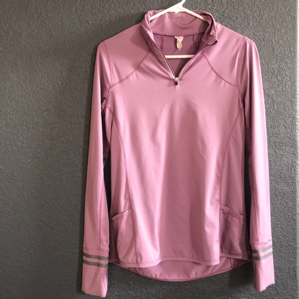 Lavender workout zip up